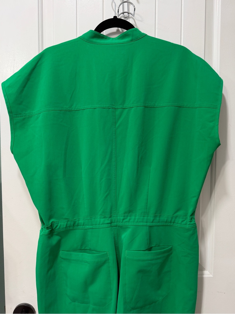 Figs Women's  Rafaela Jogger Scrub Jumpsuit in Evergreen - Picture 10 of 16